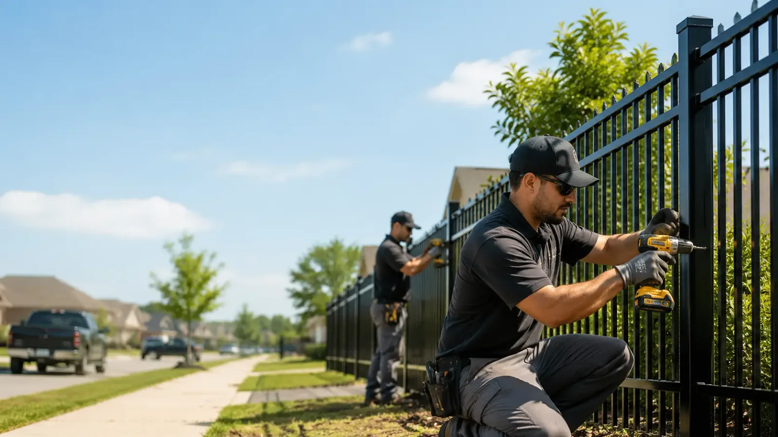 Metal Fence Installation in Langhorne, PA